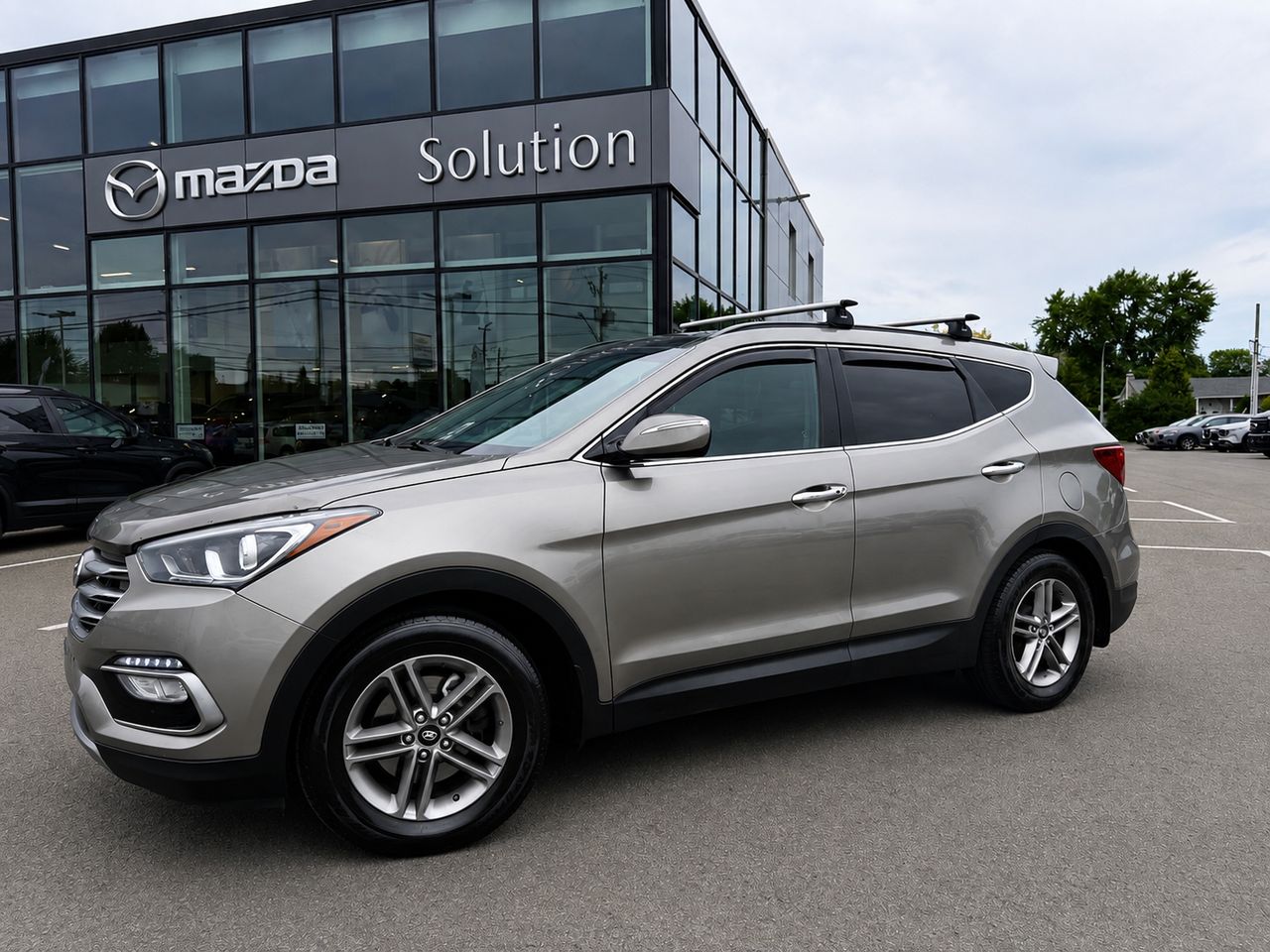 Silver 2017 Hyundai Santa Fe Sport SUV / Crossover All-Wheel Drive Automatic