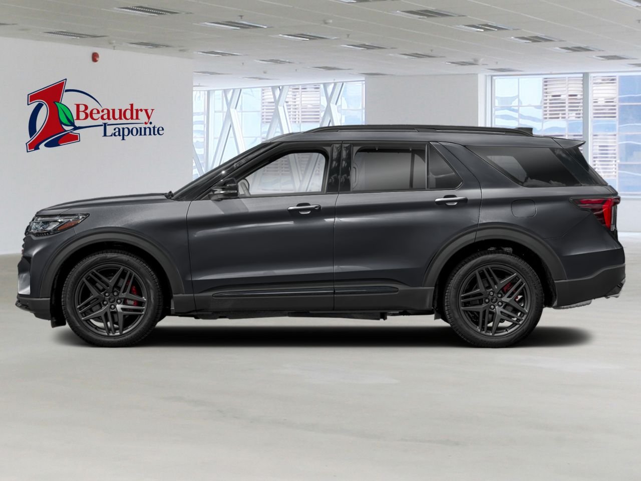 2026 Ford Explorer Agate Black Metallic La Sarre - photo #2