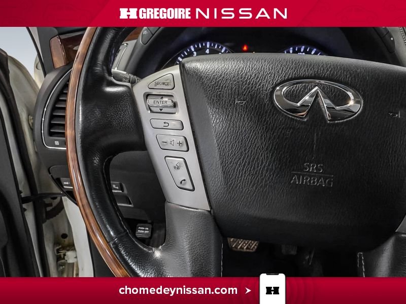 Infiniti QX80 CS6950 | Cuir * Toit * GPS * 7 Places 2017 Blanc Laval - photo #20
