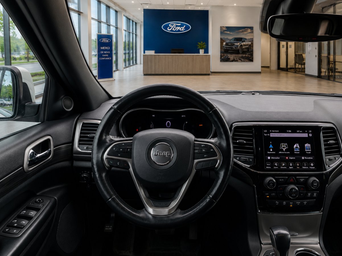 2020 Jeep Grand Cherokee White La Sarre - photo #7