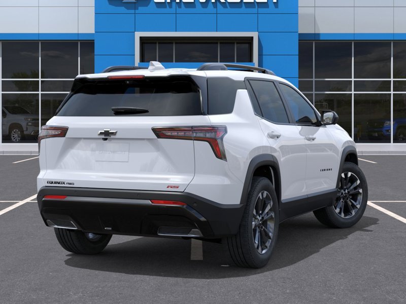 CHEVROLET Equinox RS 4 portes TI 2027 BLANC POLAIRE TRIPLE COUCHE Montmagny - photo #3