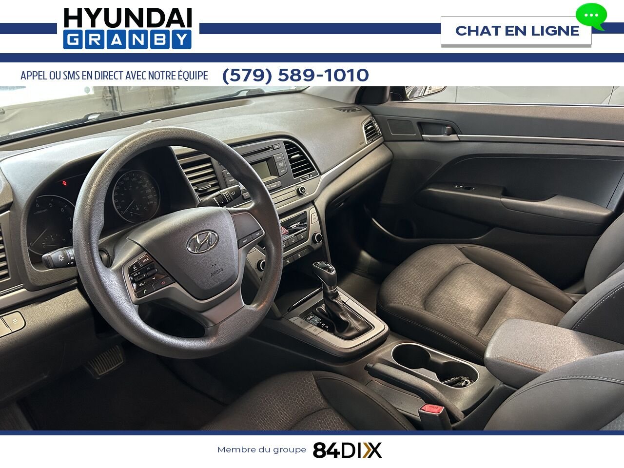 Hyundai Elantra 2017 Noir Granby - photo #9