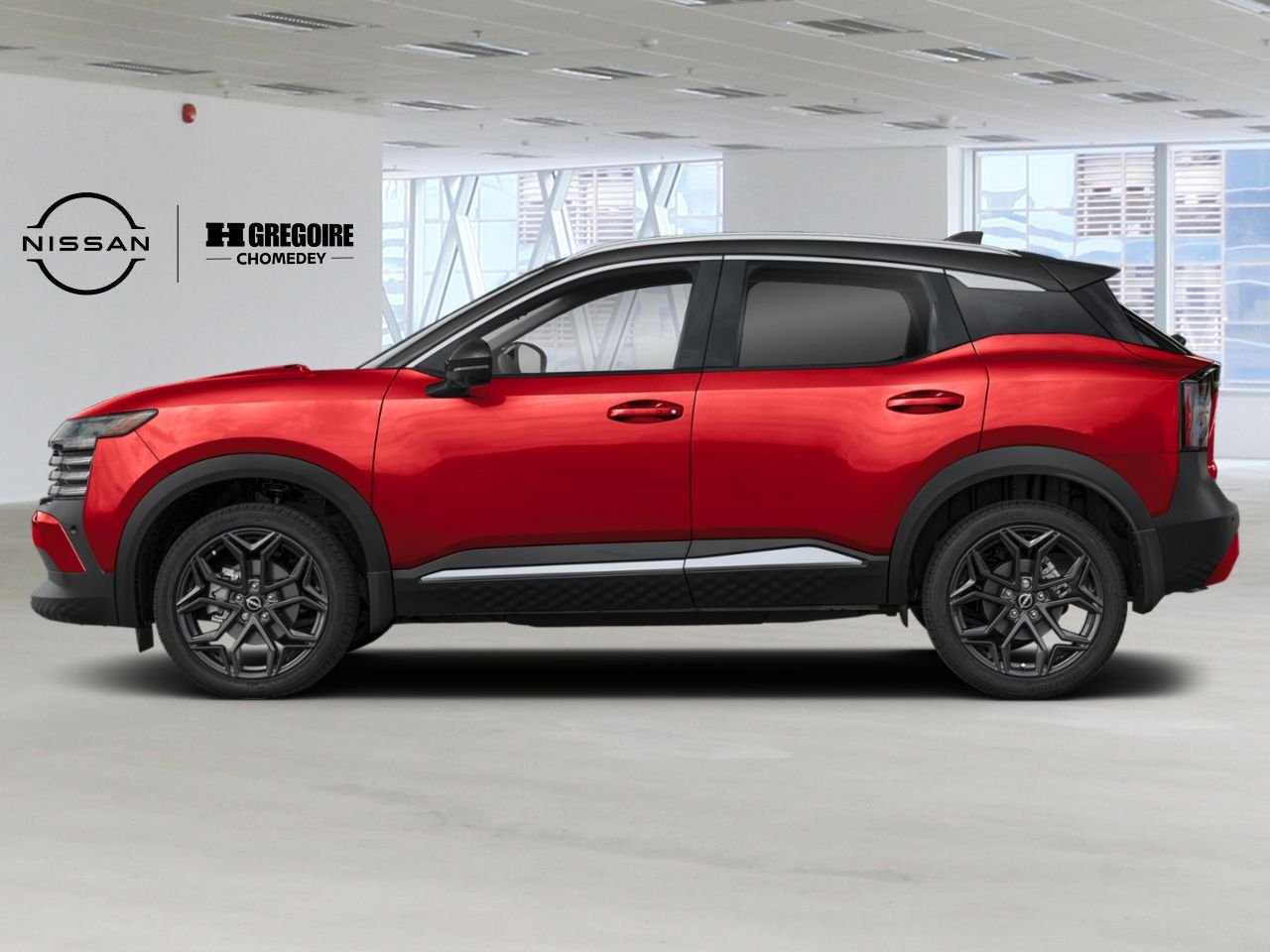2026 Nissan Kicks Scarlet Ember Tintcoat/Super Black Laval - photo #1