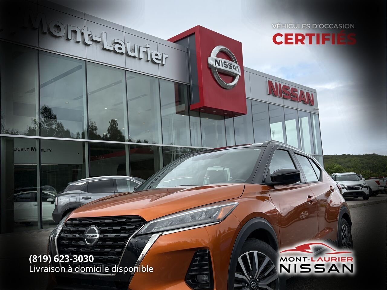 Nissan Kicks 2021 Orange Mont-Laurier - photo #0
