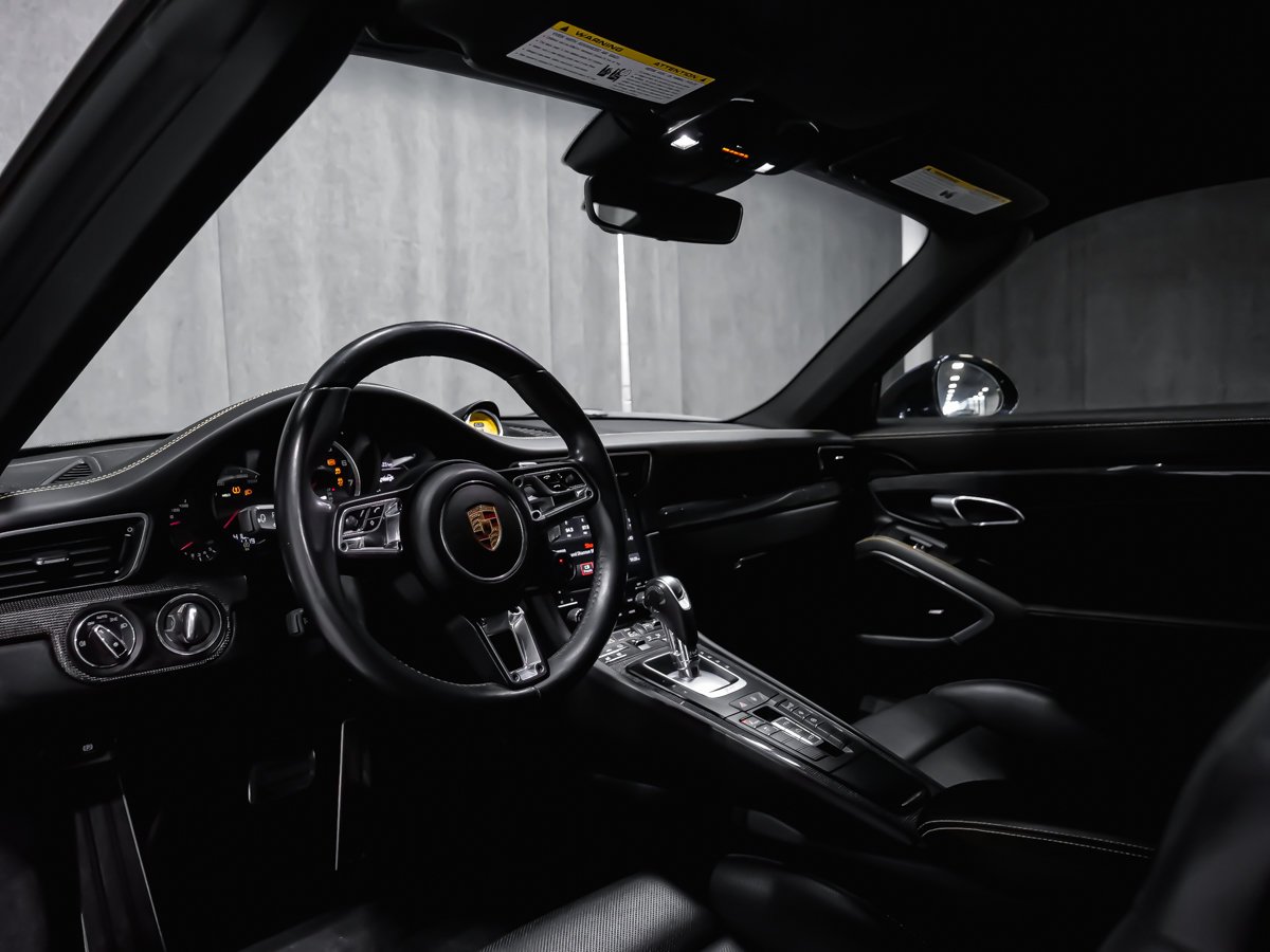 2017 Porsche 911 TURBO S Black Montreal - photo #13