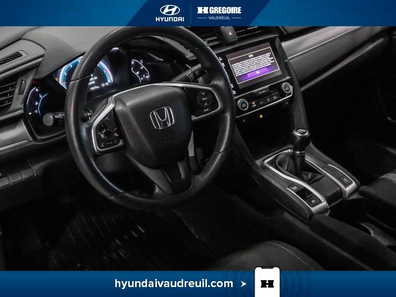 Honda Civic 2018 Blanc Laval - photo #15