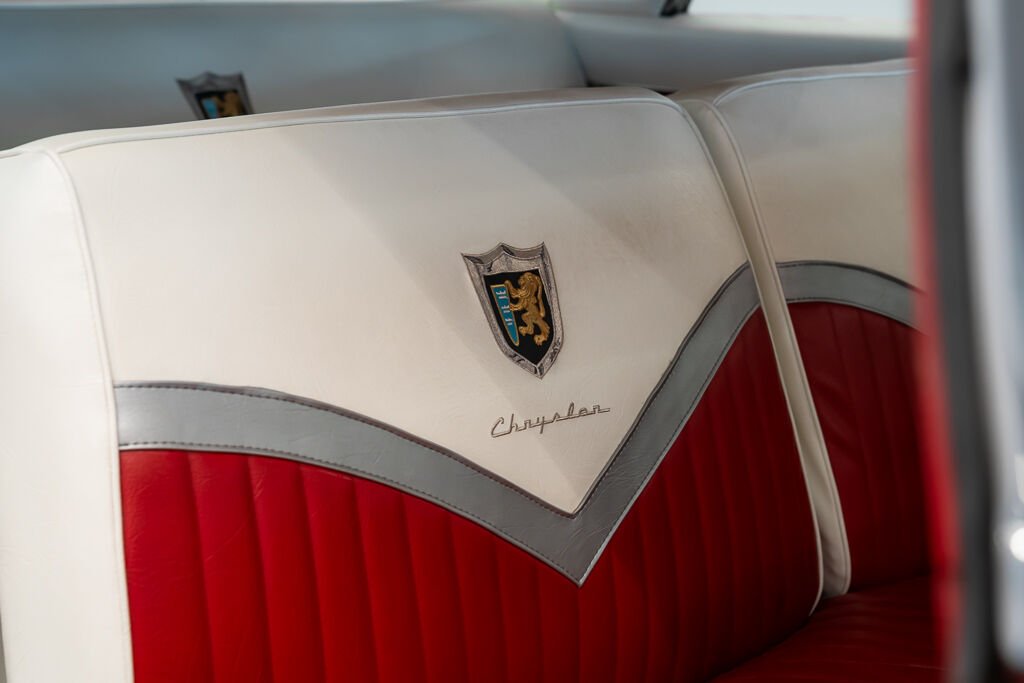 1955 Chrysler New Yorker PRIX IN USD St.Regis | CAR IN MILES Red Montreal - photo #19