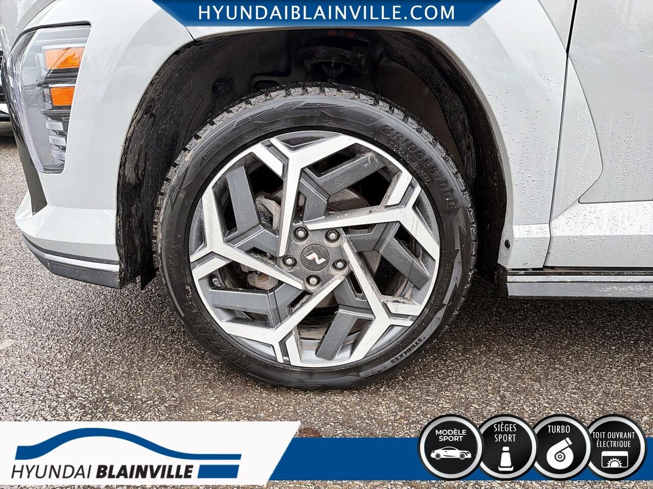 Hyundai Kona 2024 Gris Blainville - photo #7