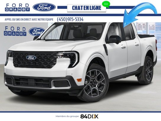 2025 Ford Maverick Space White Metallic