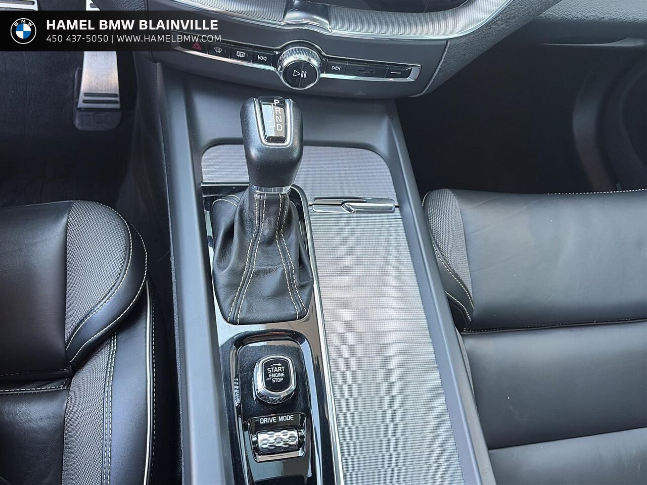 Volvo XC60 T6 R-Design TI 2021 Gris Blainville - photo #13