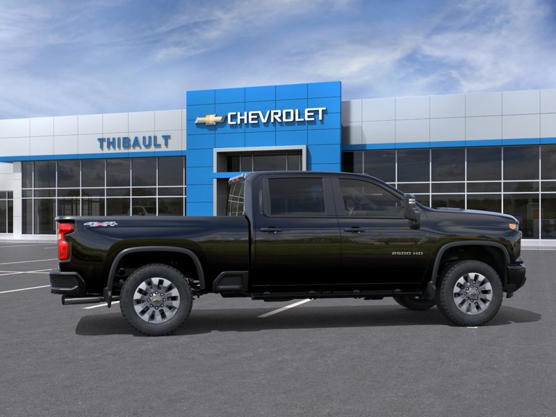 CHEVROLET Silverado 2500HD Custom cabine multiplace 4RM 159 po 2026 NOIR Sherbrooke - photo #4