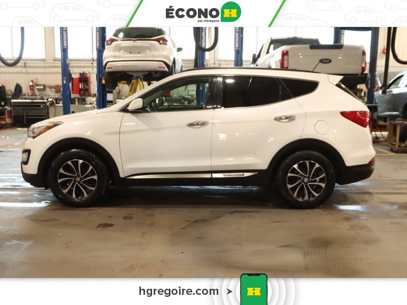 2016 Hyundai Santa Fe White Blainville - photo #4