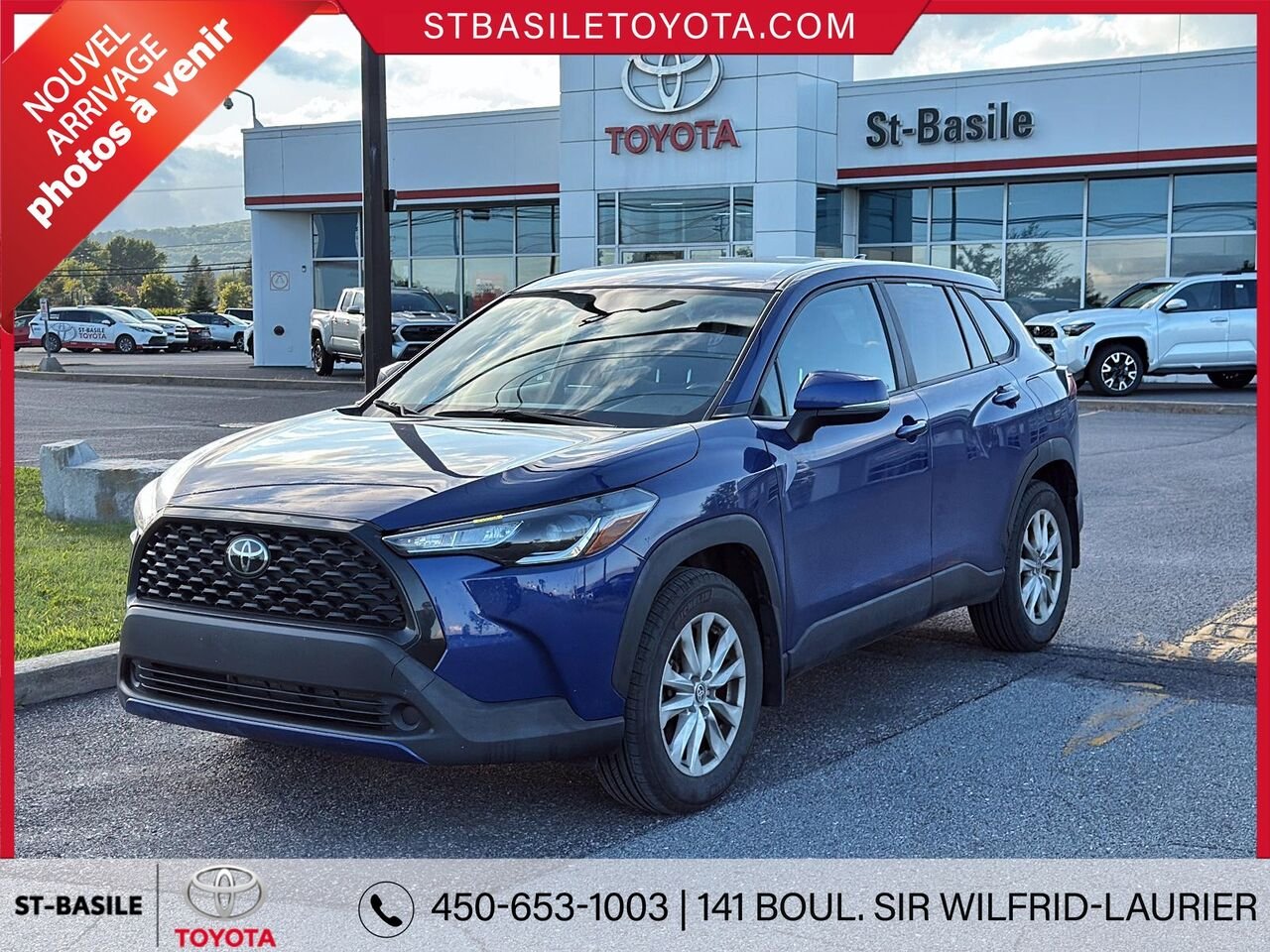 TOYOTA Corolla Cross 2022 Bleu Saint-Basile-le-Grand - photo #0