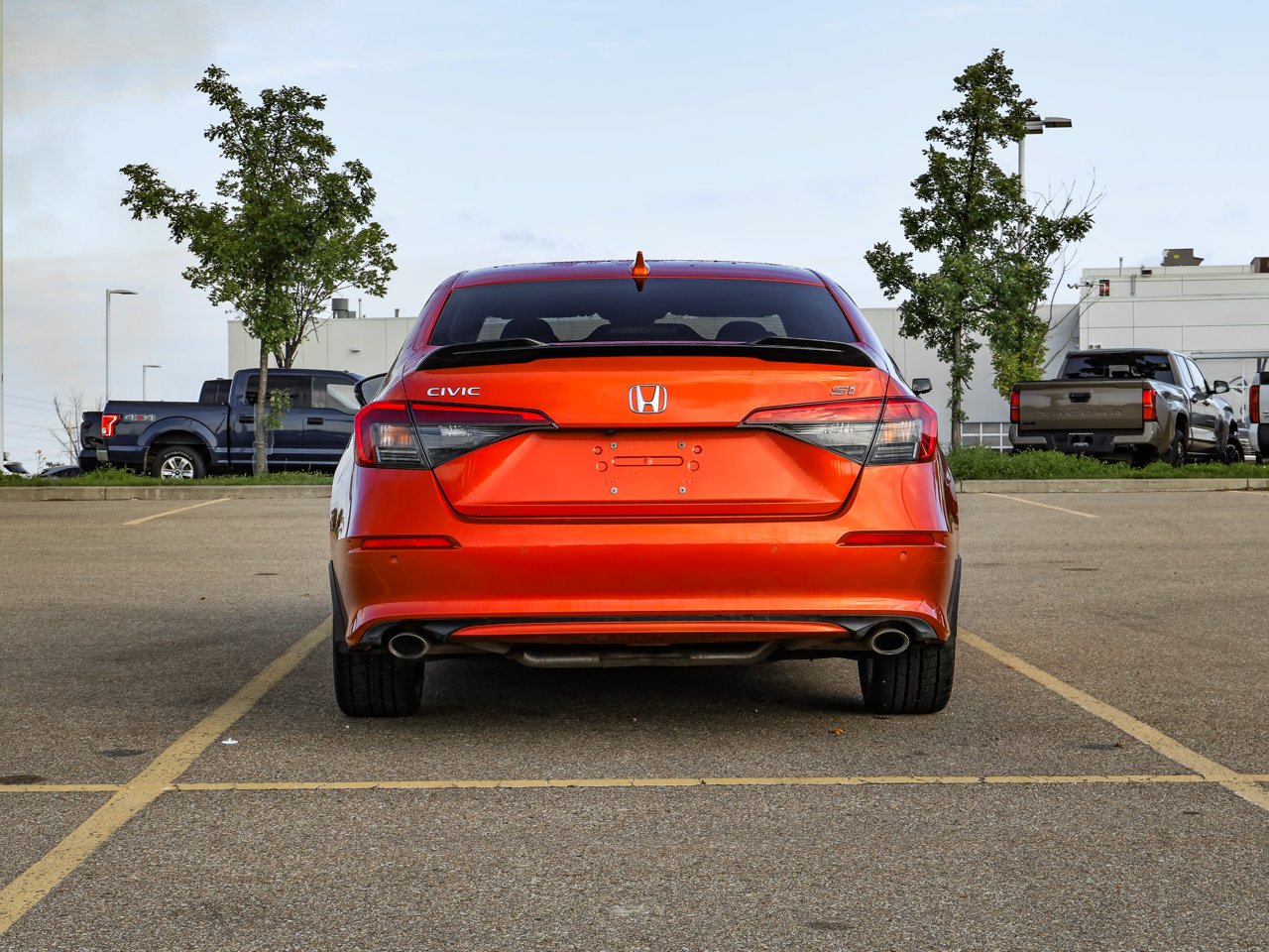 2023 Honda Civic Si Manual Orange Sherwood Park - photo #6