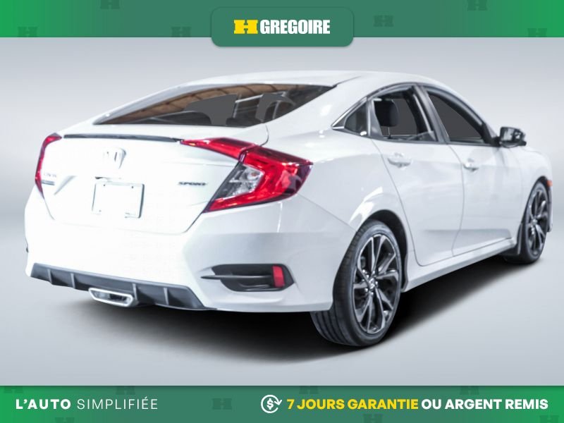 Honda Civic 2021 Blanc Blainville - photo #8