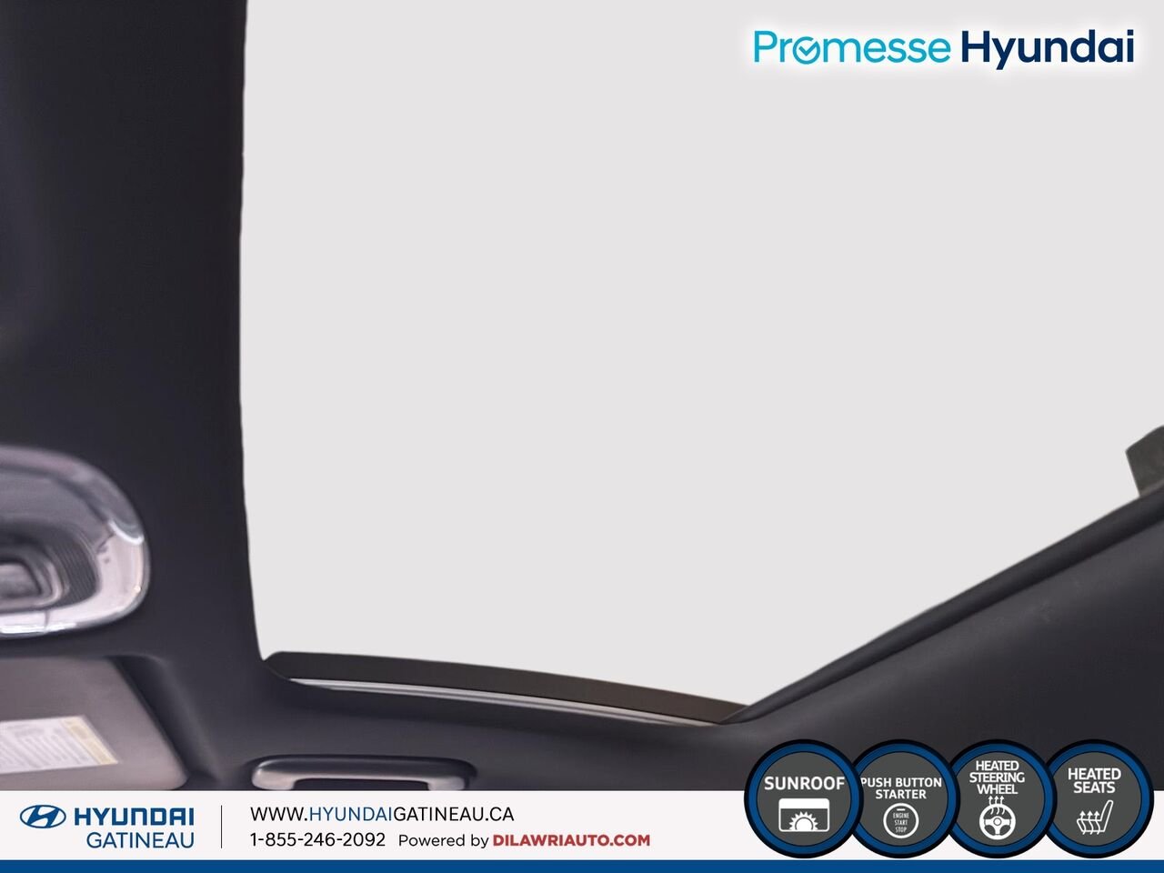 2024 Hyundai Kona 1.6T N Line ***awd , cuir, toit ouvrant, *** White Ottawa & Gatineau - photo #17