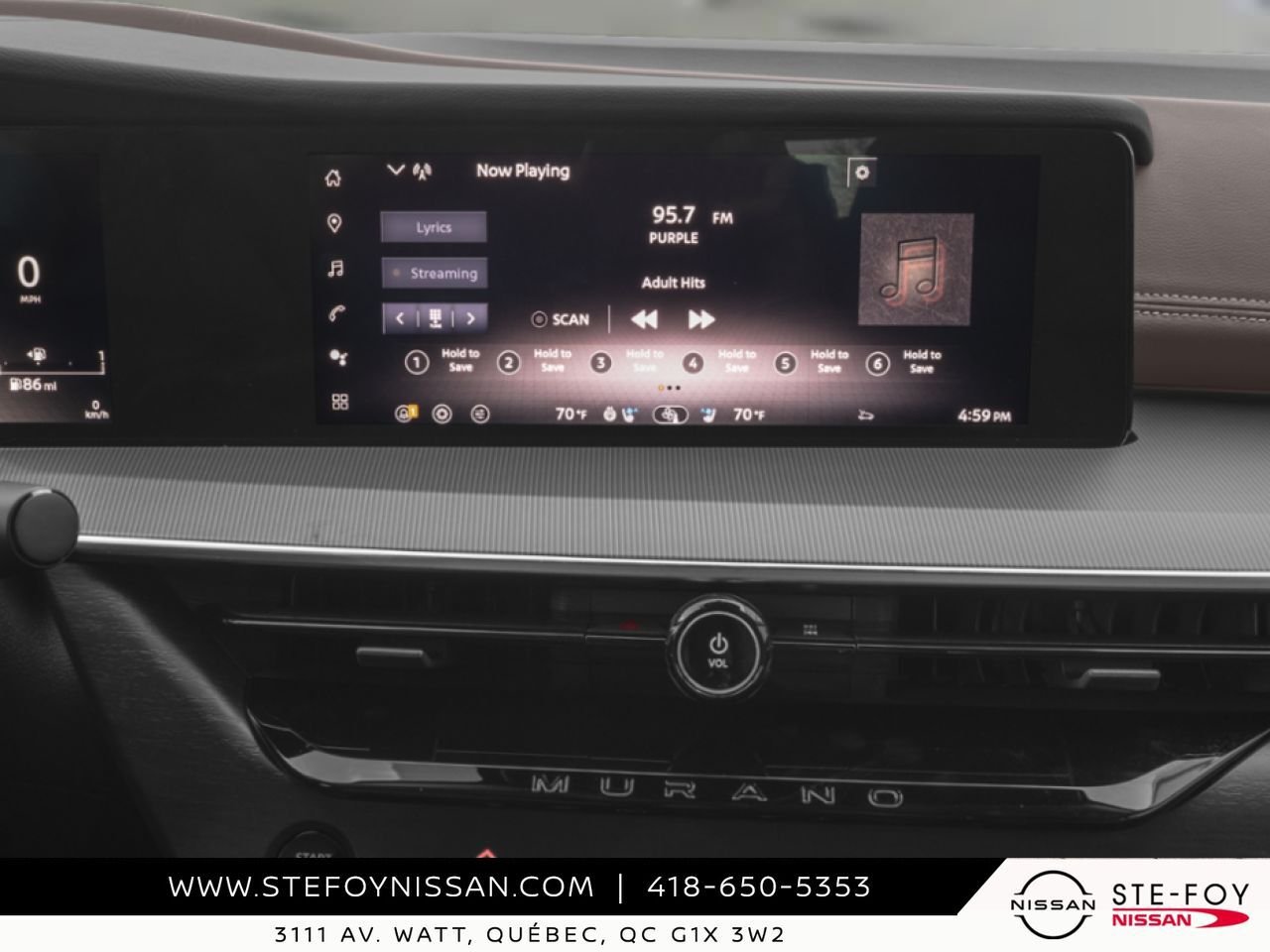 2026 NISSAN Murano Everest White Tricoat Pearl Ste-Foy - photo #4