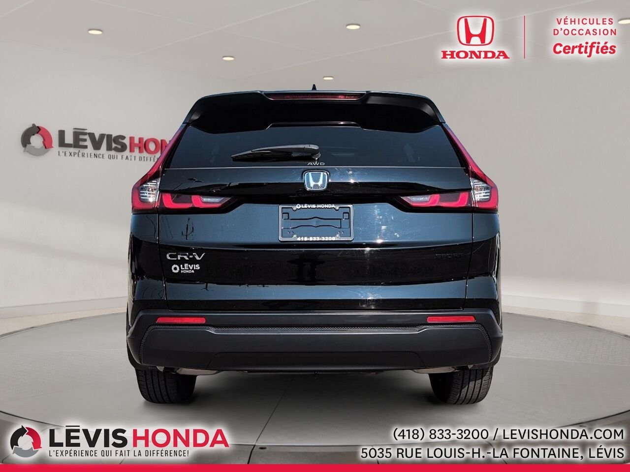 Honda CR-V Sport AWD Sport Traction Intégrale 2023 Noir Lévis - photo #10