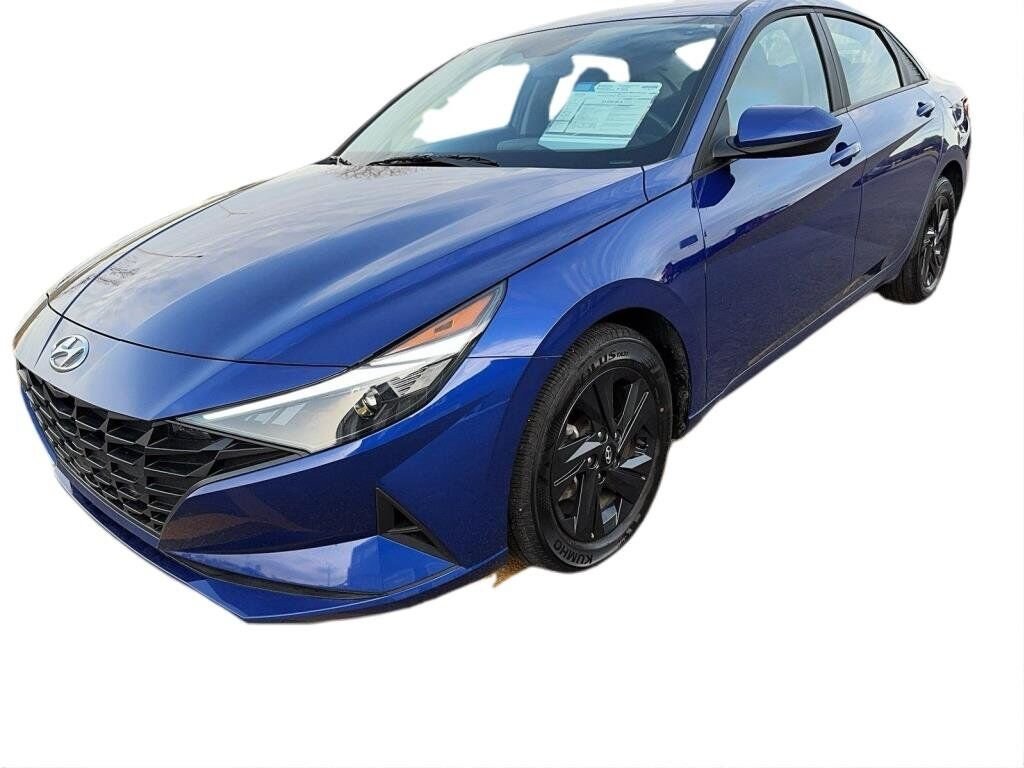 Hyundai Elantra NIV KMHLM4AG1NU363570 2022 Bleu Baie-Comeau - photo #0