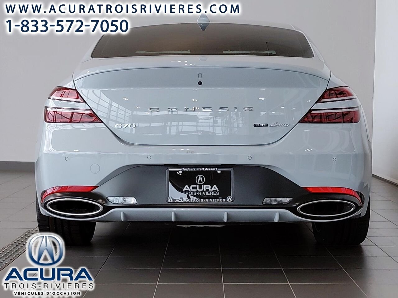 2022 Genesis G70 3.3T AWD Grey Trois-Rivières - photo #5