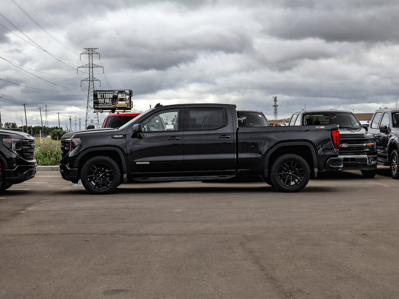 2024 GMC Sierra 1500 4WD Crew Cab 147 Elevation Grey Sherwood Park - photo #4