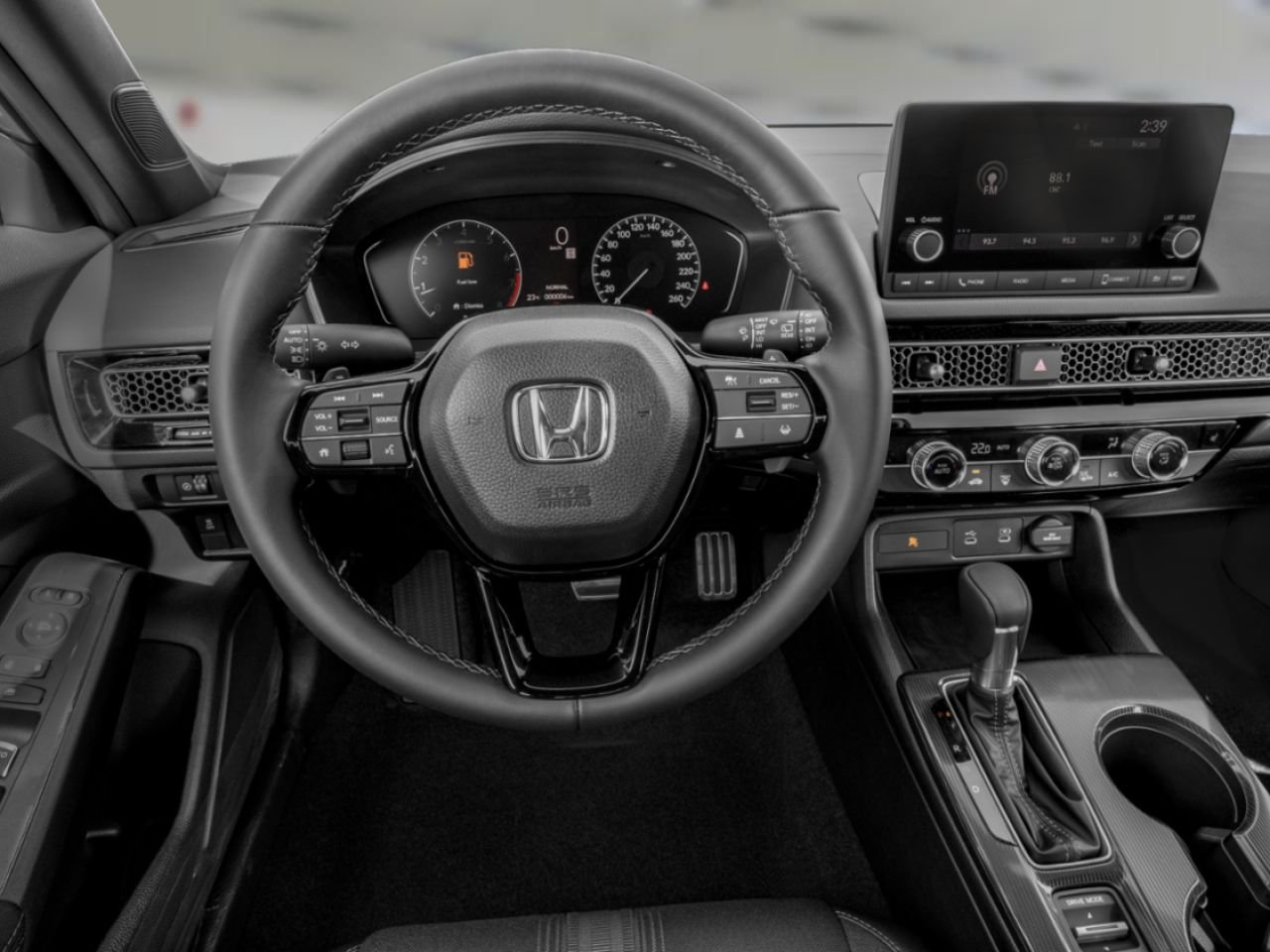 Honda Civic Hayon Sport CVT 2025 Argent reflet solaire métallisé Lévis - photo #11