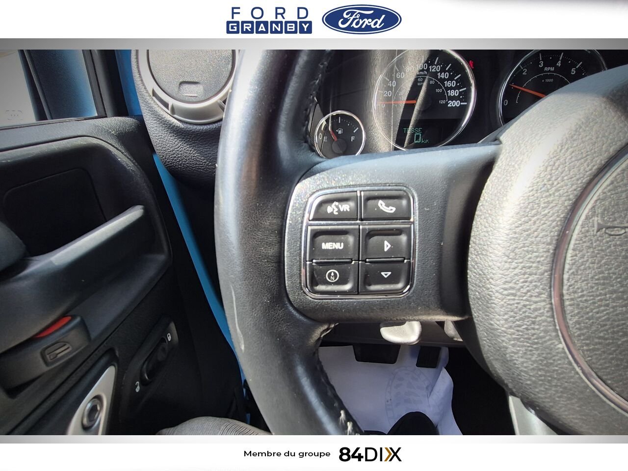 Jeep Wrangler Unlimited 2017 Bleu Granby - photo #15