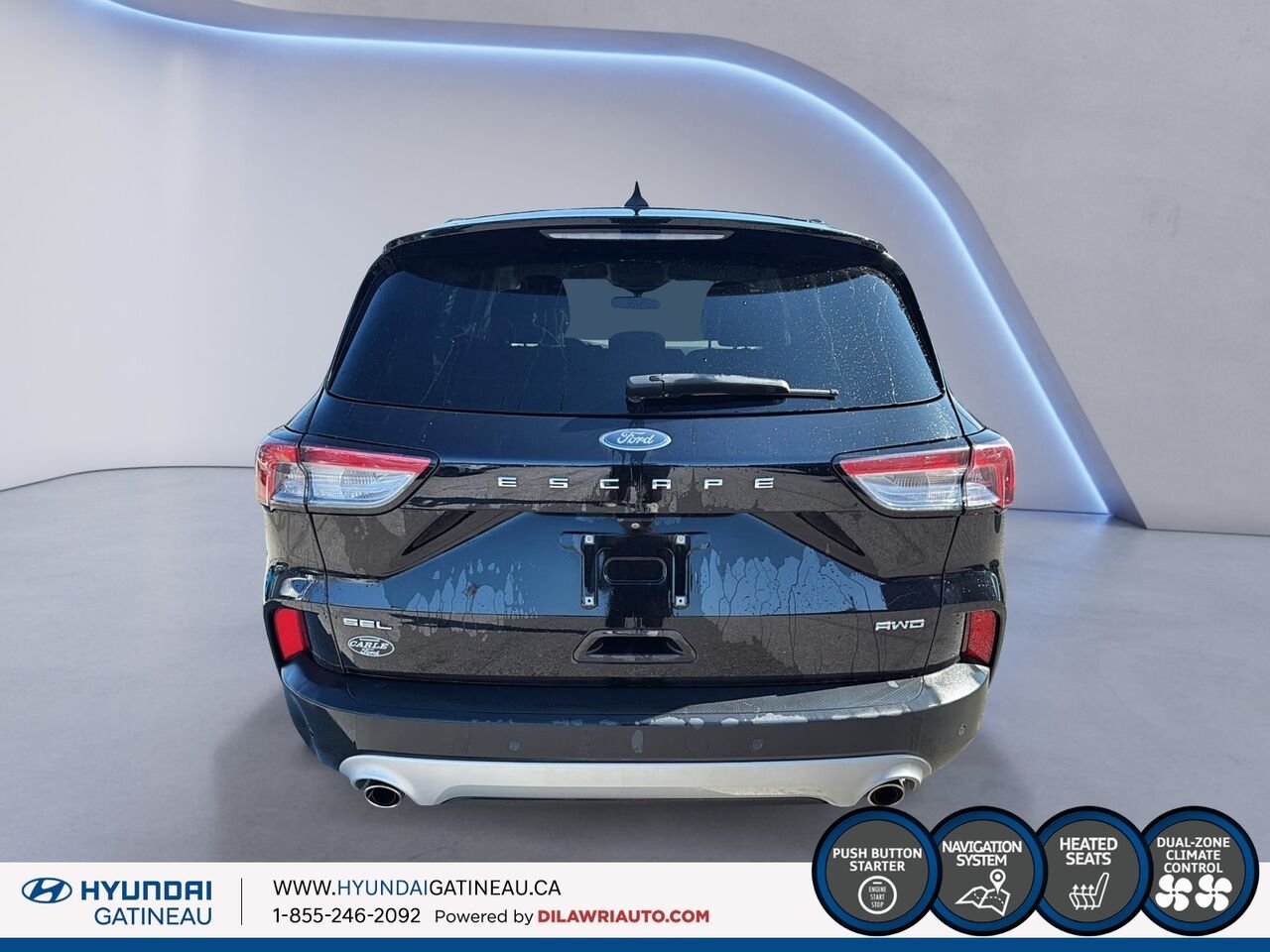 Ford ESCAPE SEL 2022 Noir Ottawa & Gatineau - photo #2