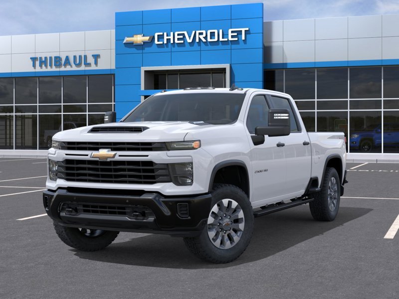 CHEVROLET SILVERADO 2500HD Custom cabine multiplace 4RM 159 po 2026 Blanc Sherbrooke - photo #5