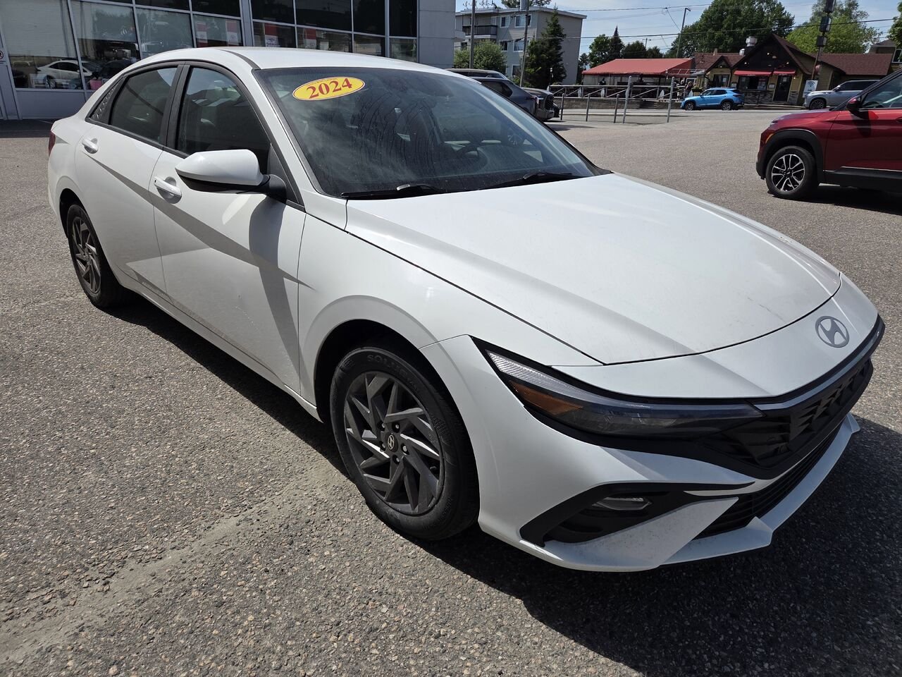 2024 Hyundai Elantra White Mont-Laurier - photo #2
