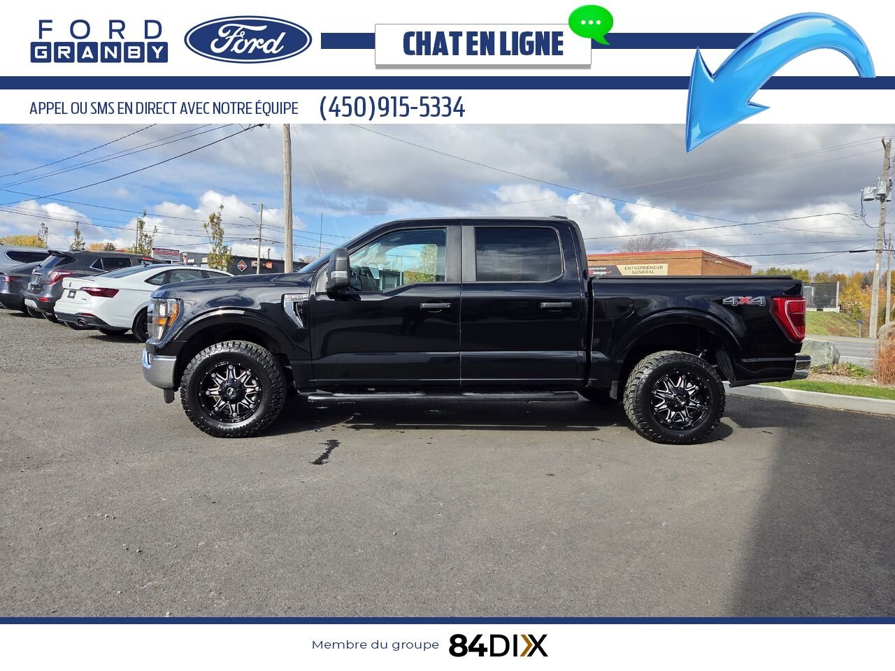 2023 Ford F-150 Black Granby - photo #3