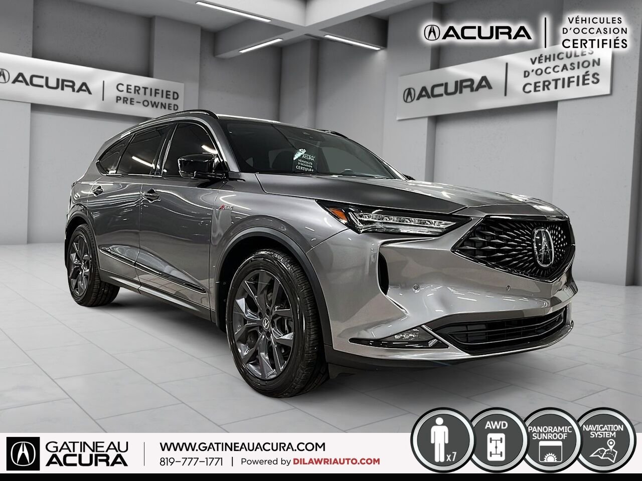 Acura MDX A-Spec SH-AWD 2023 Gris Ottawa & Gatineau - photo #13