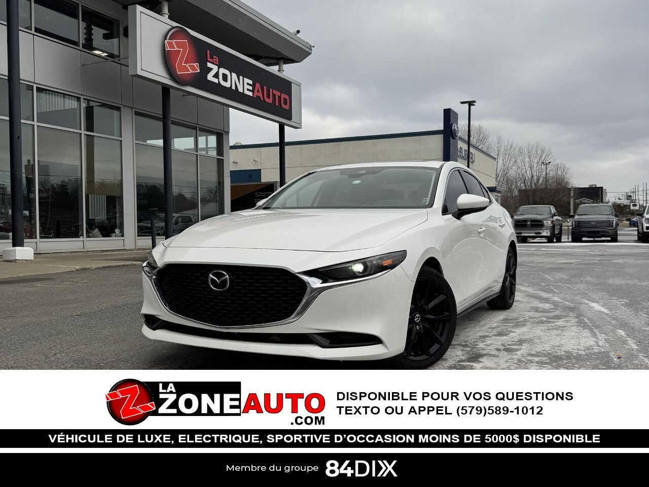 Mazda Mazda3 2019 Blanc Granby - photo #0