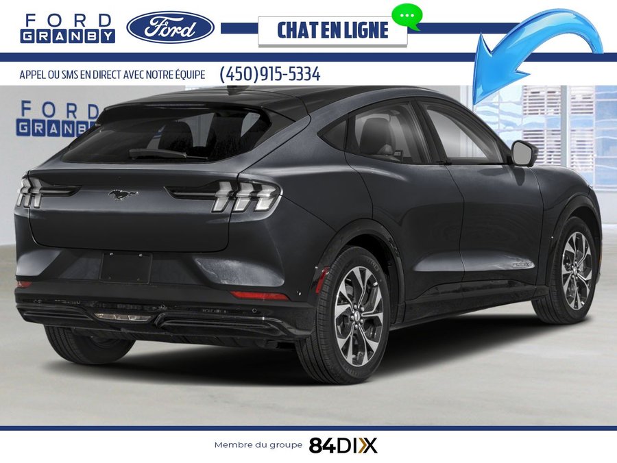 Ford Mustang Mach-E Haut de gamme TI 2025 Noir ombre