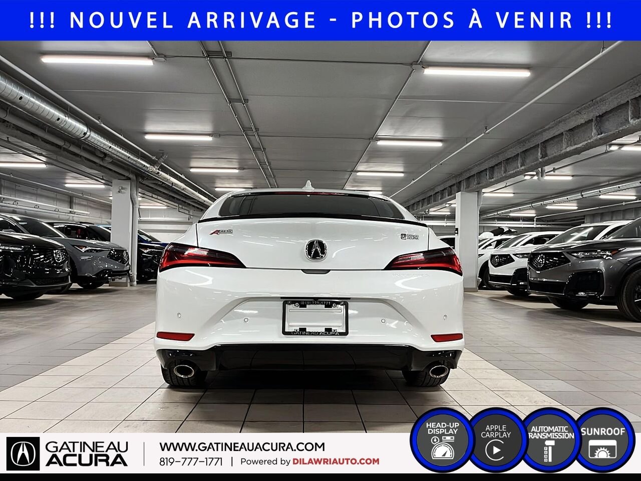 Acura Integra Elite A-Spec 2024 Blanc Ottawa & Gatineau - photo #5
