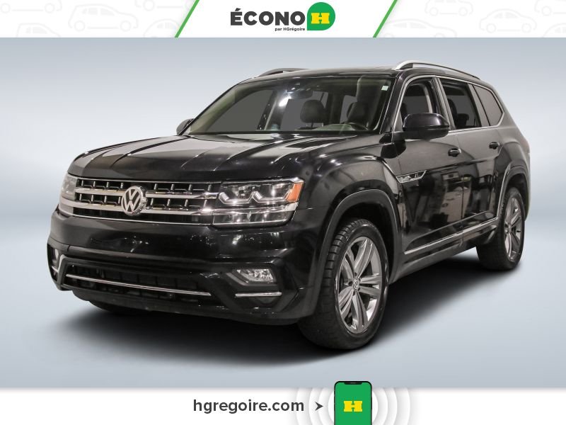 Volkswagen Atlas 2018 Noir Saint-Eustache - photo #2
