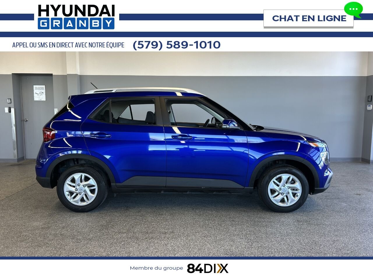 2024 Hyundai Venue Blue Granby - photo #7