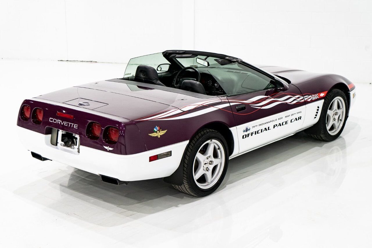1995 Chevrolet Corvette Convertible Pace Car Pink Montreal - photo #34