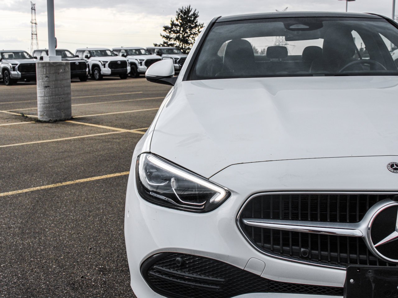 2024 Mercedes-Benz C-Class C 300 4MATIC Sedan White Sherwood Park - photo #10