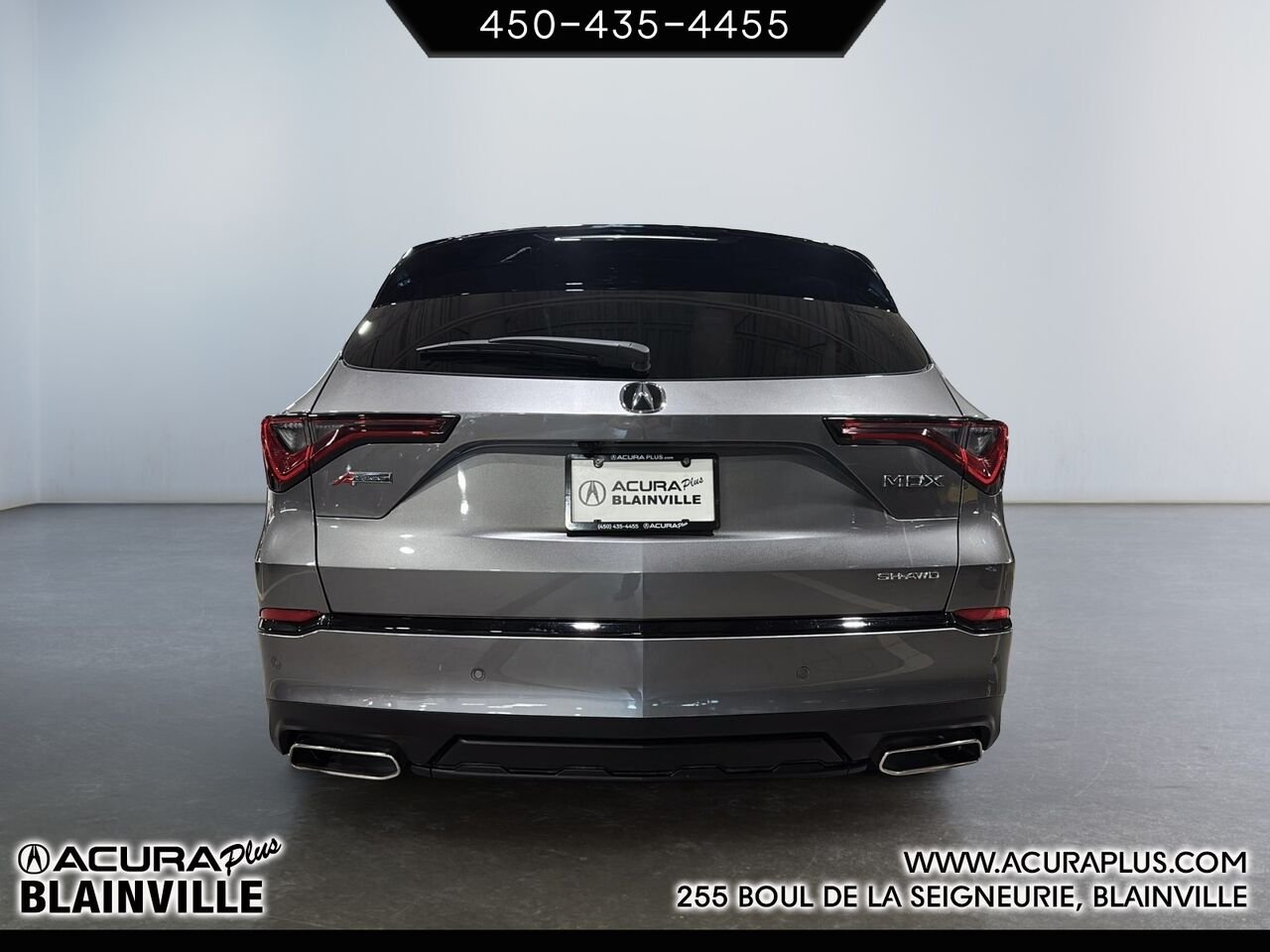 2024 Acura MDX Grey Blainville - photo #2