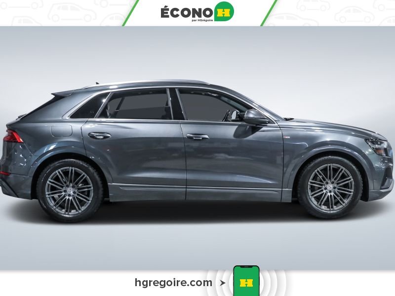 Audi Q8 2020 Gris Laval - photo #8