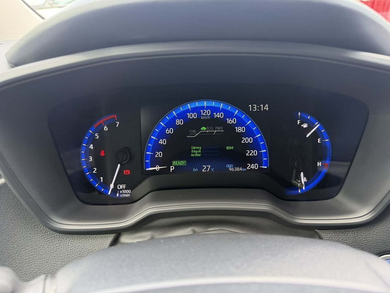 Toyota Corolla HYBRIDE 2022 Bleu Laval - photo #24