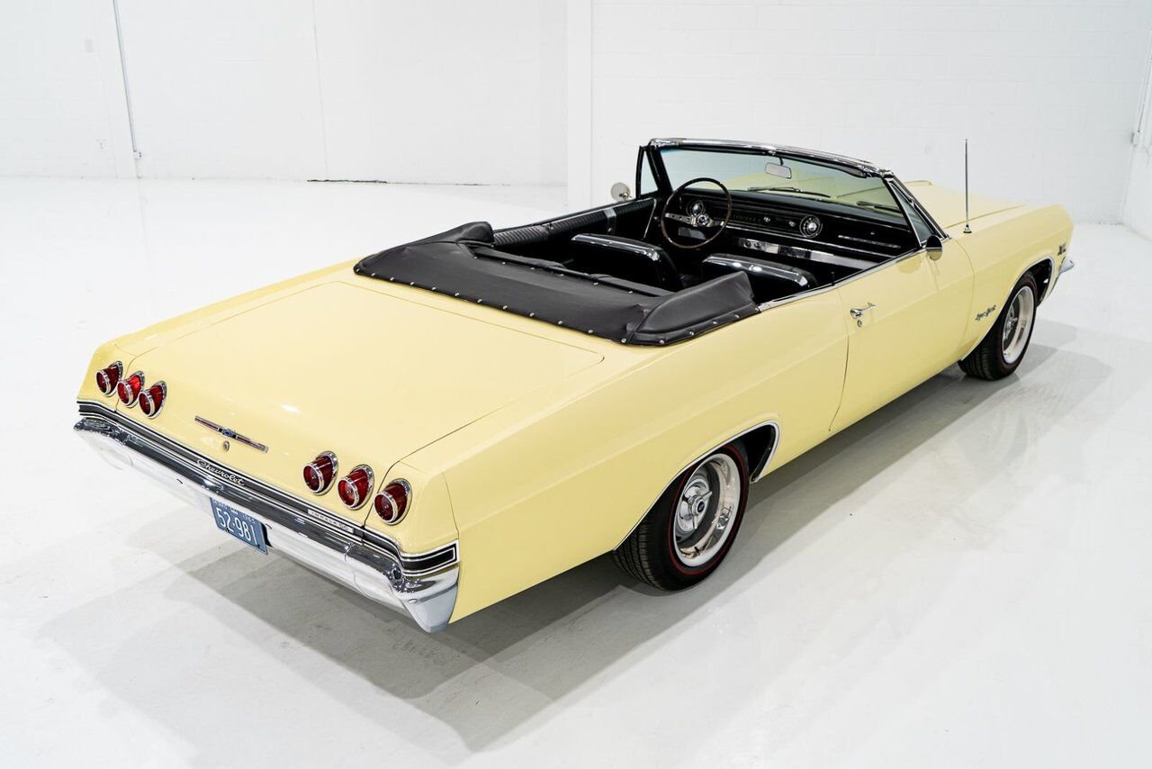 1965 Chevrolet Impala SS *PRIX EN USD* 396/325HP 4spd frame off restoration Yellow Montreal - photo #102