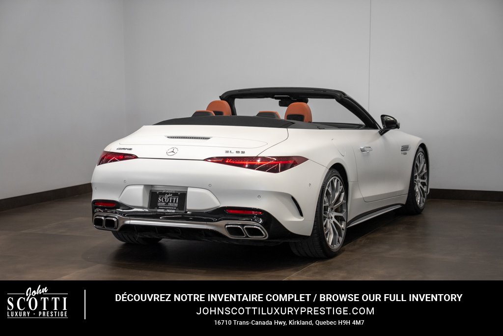 Mercedes-Benz SL SL 63 AMG roadster 2022 Blanc Kirkland - photo #4