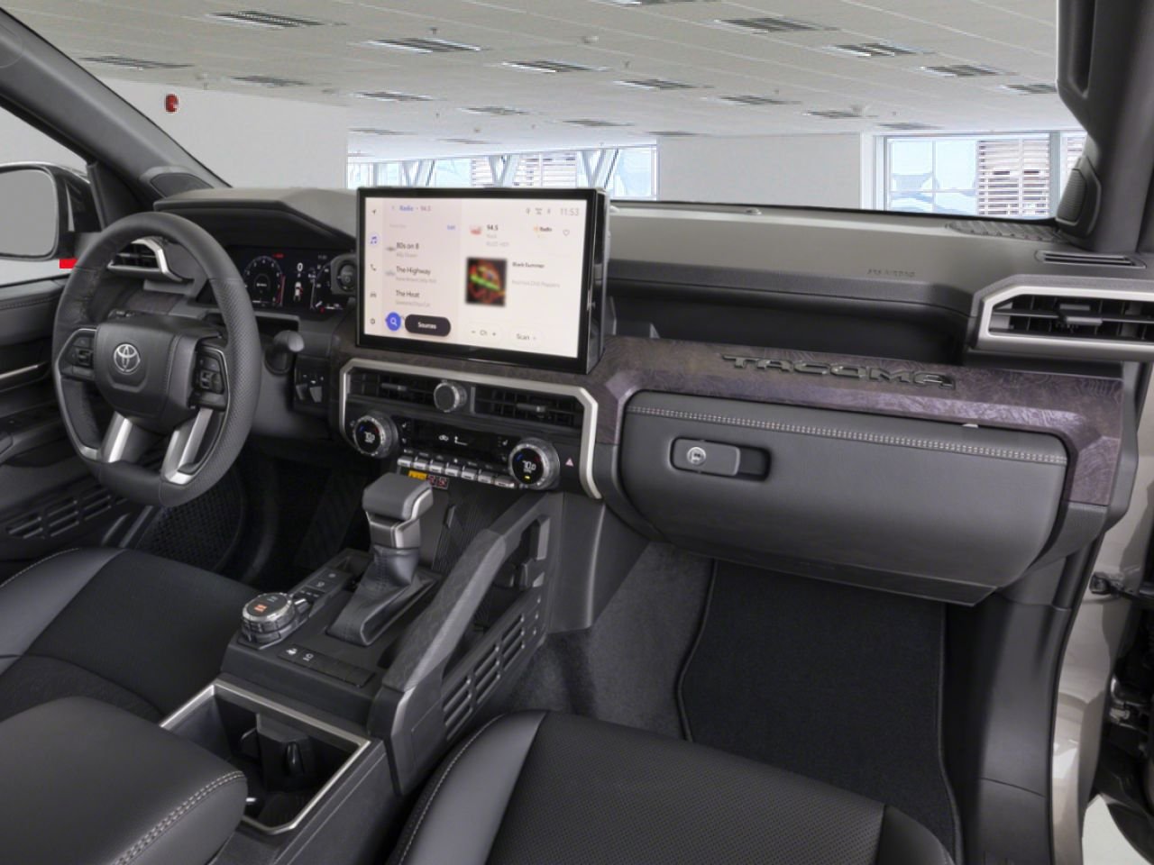2026 Toyota Tacoma Trailer Backup Guide with Straight Path Assist + Panoramic View Monitor + 14” Toyota Multimedia + Drive Connect (3-year Trial) + JBL Audio System with Portable Speaker + Head Up Display + Softex Seats Black Mississauga - photo #9