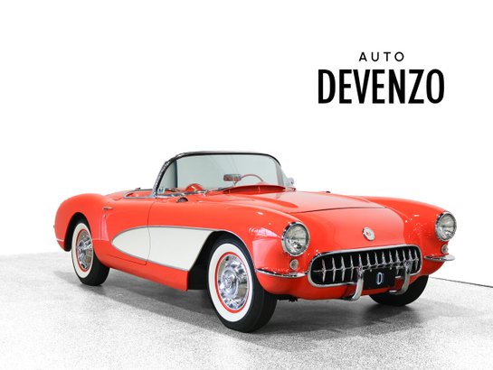 Chevrolet Corvette 1957 1957 Rouge
