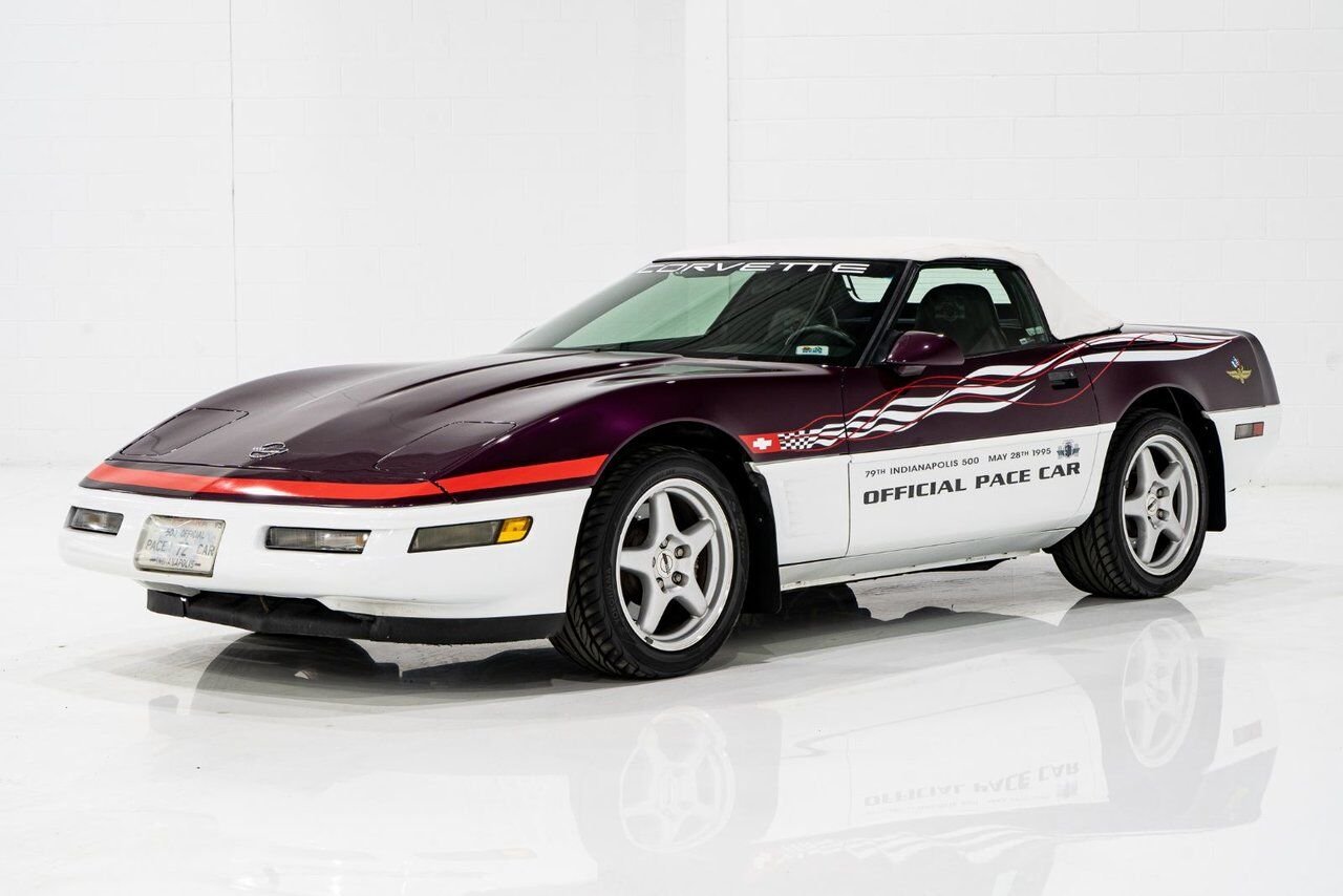 1995 Chevrolet Corvette Convertible Pace Car Pink Montreal - photo #61