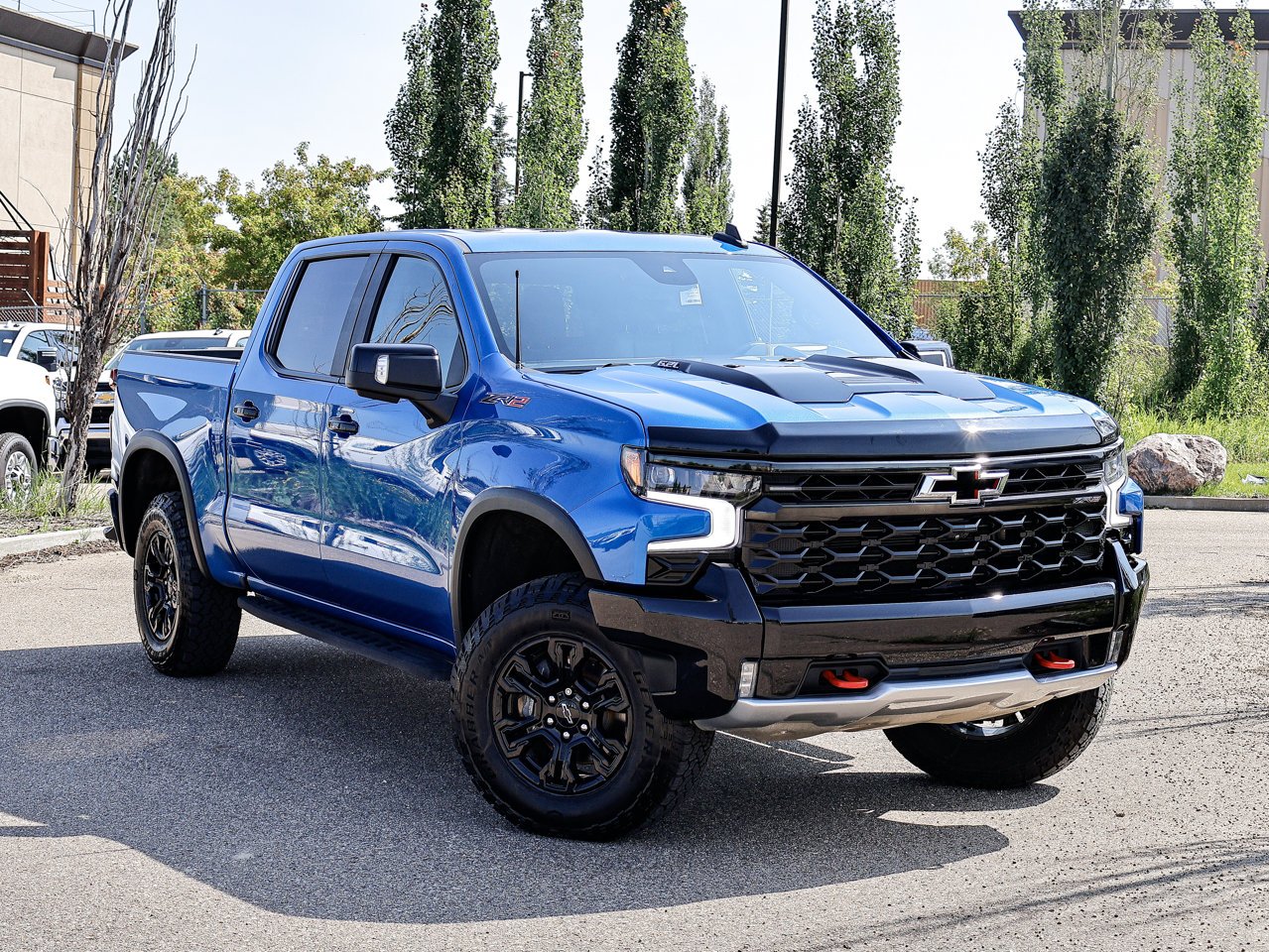 2022 Chevrolet Silverado 1500 4WD Crew Cab 147 ZR2 Blue Sherwood Park - photo #1
