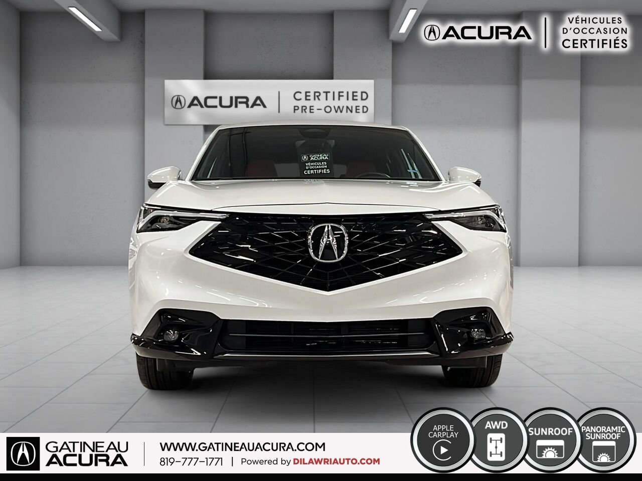 ACURA ADX A-Spec SH-AWD 2025 Blanc Ottawa & Gatineau - photo #12