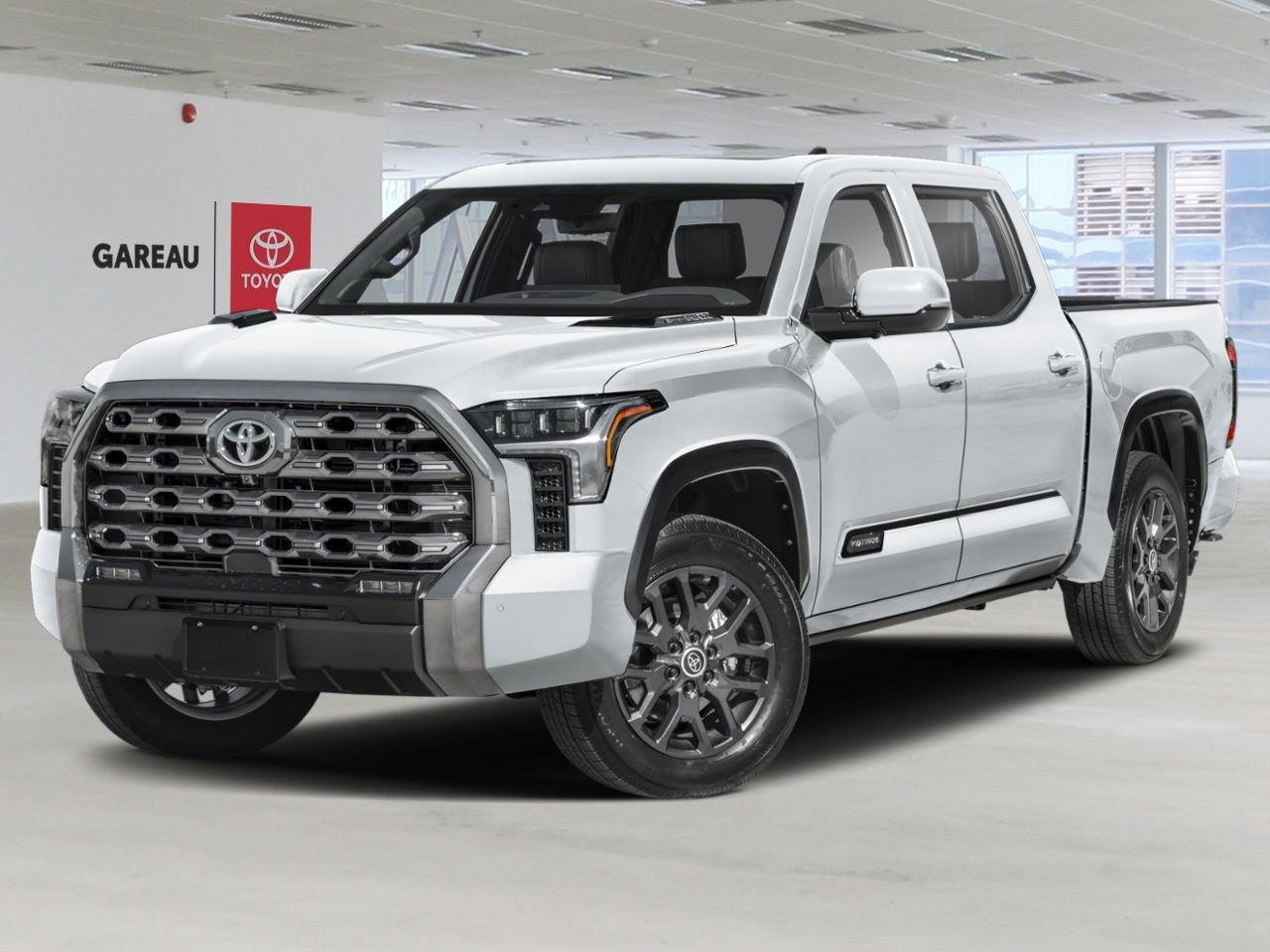 Toyota Tundra Hybride Platinum hybride CrewMax gr. avance 2026 Frisson glacé nacré Val-d'Or - photo #0